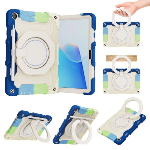 Shockproof Pancerne Etui Obudowa do Huawei MatePad T 10S niebieskie