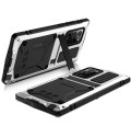 R-JUST Pancerne Etui Antywstrząsowe do Samsung Galaxy Note 20 srebrne