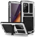 R-JUST Pancerne Etui Antywstrząsowe do Samsung Galaxy Note 20 Ultra srebrne