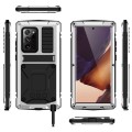 R-JUST Pancerne Etui Antywstrząsowe do Samsung Galaxy Note 20 Ultra srebrne