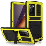 R-JUST Pancerne Etui Antywstrząsowe do Samsung Galaxy Note 20 Ultra żółte