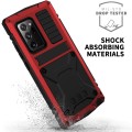 R-JUST Pancerne Etui Antywstrząsowe do Samsung Galaxy Note 20 Ultra czerwone