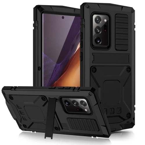 R-JUST Pancerne Etui Antywstrząsowe do Samsung Galaxy Note 20 Ultra czarne