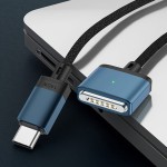 Niebieski Magnetyczny Kabel Magsafe 3 Typ-C 140W 2m
