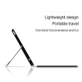 Czarne Etui podświetlana Klawiatura z Gładzikiem do Apple iPad Mini 5/4