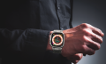 LULULOOK Lekka Bransoleta Tytanowa do Apple Watch Ultra 49mm