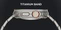 LULULOOK Lekka Bransoleta Tytanowa do Apple Watch Ultra 49mm
