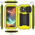 R-JUST Pancerne Etui Antywstrząsowe do iPhone 15 Pro Max żółte