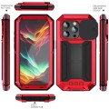 R-JUST Pancerne Etui Antywstrząsowe do iPhone 15 Pro czerwone