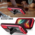 R-JUST Pancerne Etui Antywstrząsowe do iPhone 15 Pro czerwone