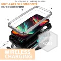 R-JUST Pancerne Etui Antywstrząsowe do iPhone 15 Pro srebrne