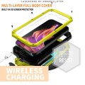 R-JUST Pancerne Etui Antywstrząsowe do iPhone 15 Plus żółte