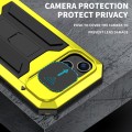 R-JUST Pancerne Etui Antywstrząsowe do iPhone 15 Plus żółte