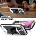 R-JUST Pancerne Etui Antywstrząsowe do iPhone 15 Plus srebrne