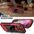 R-JUST Pancerne Etui Antywstrząsowe do iPhone 15 Plus czerwone