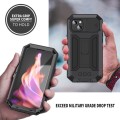 R-JUST Pancerne Etui Antywstrząsowe do iPhone 15 Plus czarne