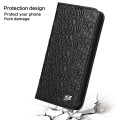 Fierre Shann Eleganckie Skórzane Etui do iPhone 15 Plus czarne