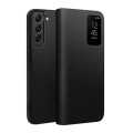 QIALINO Eleganckie Skórzane Etui do Samsung Galaxy S22+ 5G czarne
