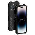 R-JUST Pancerne Metalowe Etui Batman do iPhone 14 Pro Max czarne