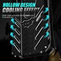 R-JUST Pancerne Metalowe Etui Batman do iPhone 14 Pro Max czarne