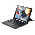 Dux Ducis Slim Klawiatura Bezprzewodowa Gładzik do iPad 9/8/7 10.2 czarna (id: 2683)