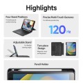 Dux Ducis Slim Klawiatura Bezprzewodowa Gładzik do iPad 9/8/7 10.2 czarna (id: 2683)