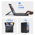 Dux Ducis Slim Klawiatura Bezprzewodowa Gładzik do iPad 9/8/7 10.2 czarna (id: 2683)