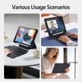 Dux Ducis Slim Klawiatura Bezprzewodowa Gładzik do iPad 9/8/7 10.2 czarna (id: 2683)