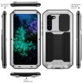 R-JUST Pancerne Etui Antywstrząsowe do Samsung Galaxy S23+ 5G srebrne