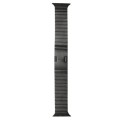 Stalowa Bransoleta Panelowa do Apple Watch 38mm/40mm/41mm - czarna