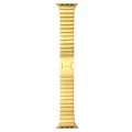 Stalowa Bransoleta Panelowa do Apple Watch 38mm/40mm/41mm złota