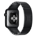 Stalowa Bransoleta Panelowa do Apple Watch 42mm/44mm/45mm - czarna