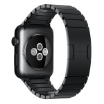 Stalowa Bransoleta Panelowa do Apple Watch 42mm/44mm/45mm - czarna