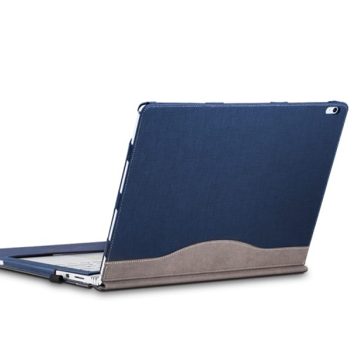 Eleganckie Etui Pokrowiec do Microsoft Surface Book 3 13.5 granatowe