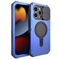 Pancerne Etui Antywstrząsowe z MagSafe do iPhone 15 niebieskie