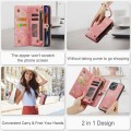 Pokrowiec Magnetyczne Etui Portfel CASEME do iPhone 15 Plus różowe