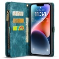 Pokrowiec Magnetyczne Etui Portfel CASEME do iPhone 15 Plus zielony