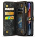 Pokrowiec Magnetyczne Etui Portfel CASEME do iPhone 15 Plus czarny
