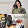 Pokrowiec Magnetyczne Etui Portfel CASEME do iPhone 15 Plus czarny