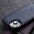 MELKCO Skórzane Etui Obudowa Plecki do iPhone 15 Plus