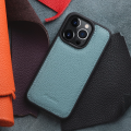 MELKCO Skórzane Etui Obudowa Plecki do iPhone 15 Plus