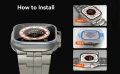 LULULOOK 2x Szkło Hartowane 9H na Apple Watch Ultra 49mm
