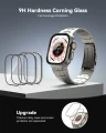 LULULOOK 2x Szkło Hartowane 9H na Apple Watch Ultra 49mm
