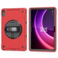 Czerwone Pancerne Etui z Uchwytem do Lenovo Tab P11 2 generacja