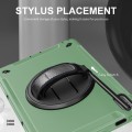 Zielone Pancerne Etui z Uchwytem do Lenovo Tab P11 2 generacja