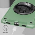 Zielone Pancerne Etui z Uchwytem do Lenovo Tab P11 2 generacja