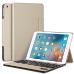 Etui Klawiatura Bezprzewodowa iPad 9.7 2017 złota
