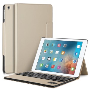 Etui Klawiatura Bezprzewodowa iPad 9.7 2017 złota