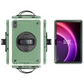 Zielone Pancerne Etui z Uchwytem do Lenovo Tab P11 2 generacja