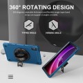 Granatowe Pancerne Etui z Uchwytem do Lenovo Tab P11 2 generacja